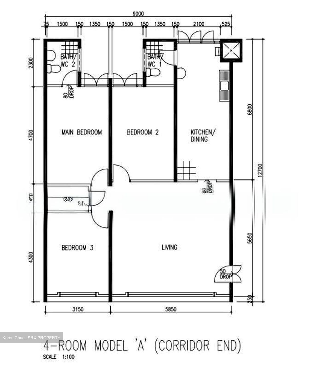 Blk 347 Kampong Ubi View (Geylang), HDB 4 Rooms #626942031
